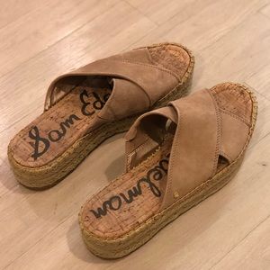 Sam Edelman Platform Sandal size 8